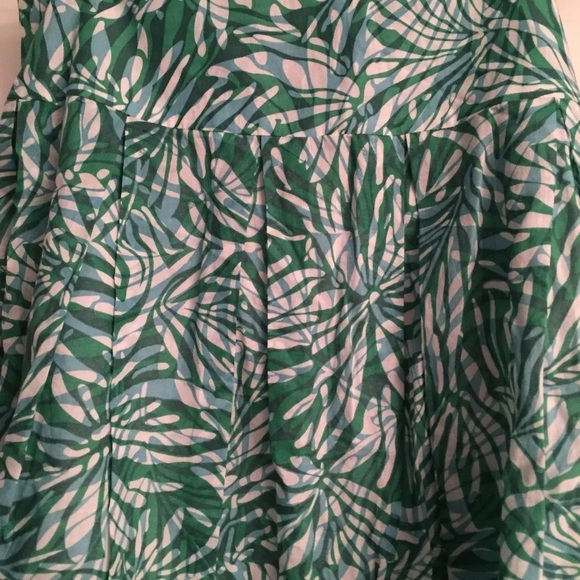 NWT Ann Trinity Floral A-line Pleated Skirt 6 - Picture 2 of 3